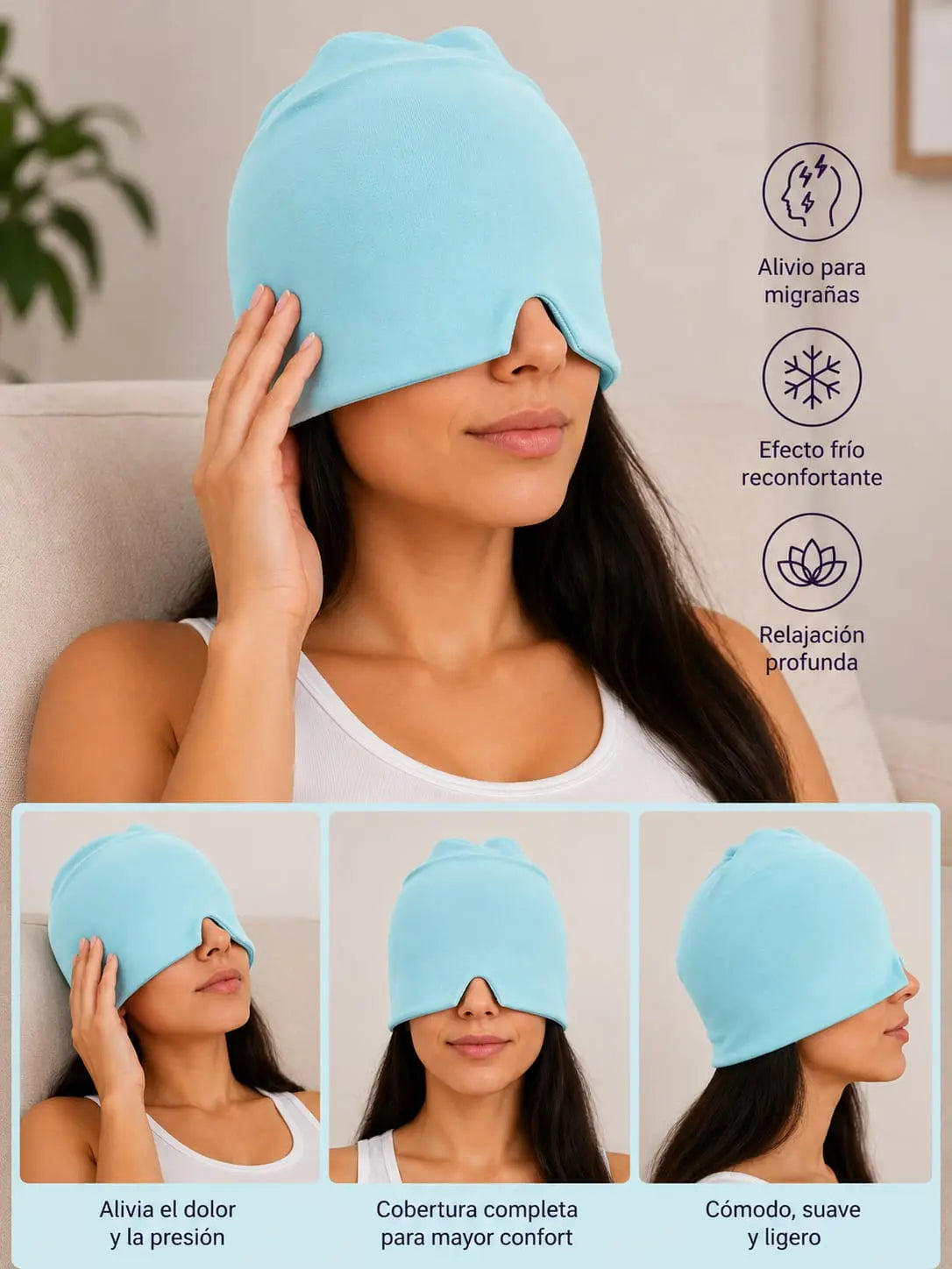 Gorro Anti Migraña
