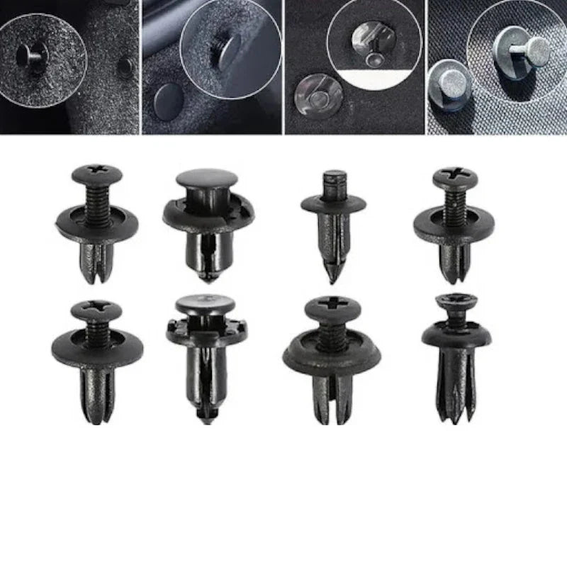 KIT DE REMACHES PARA AUTO – 100 PIEZAS PARA REPARAR PANELES SUELTOS DESDE CASA