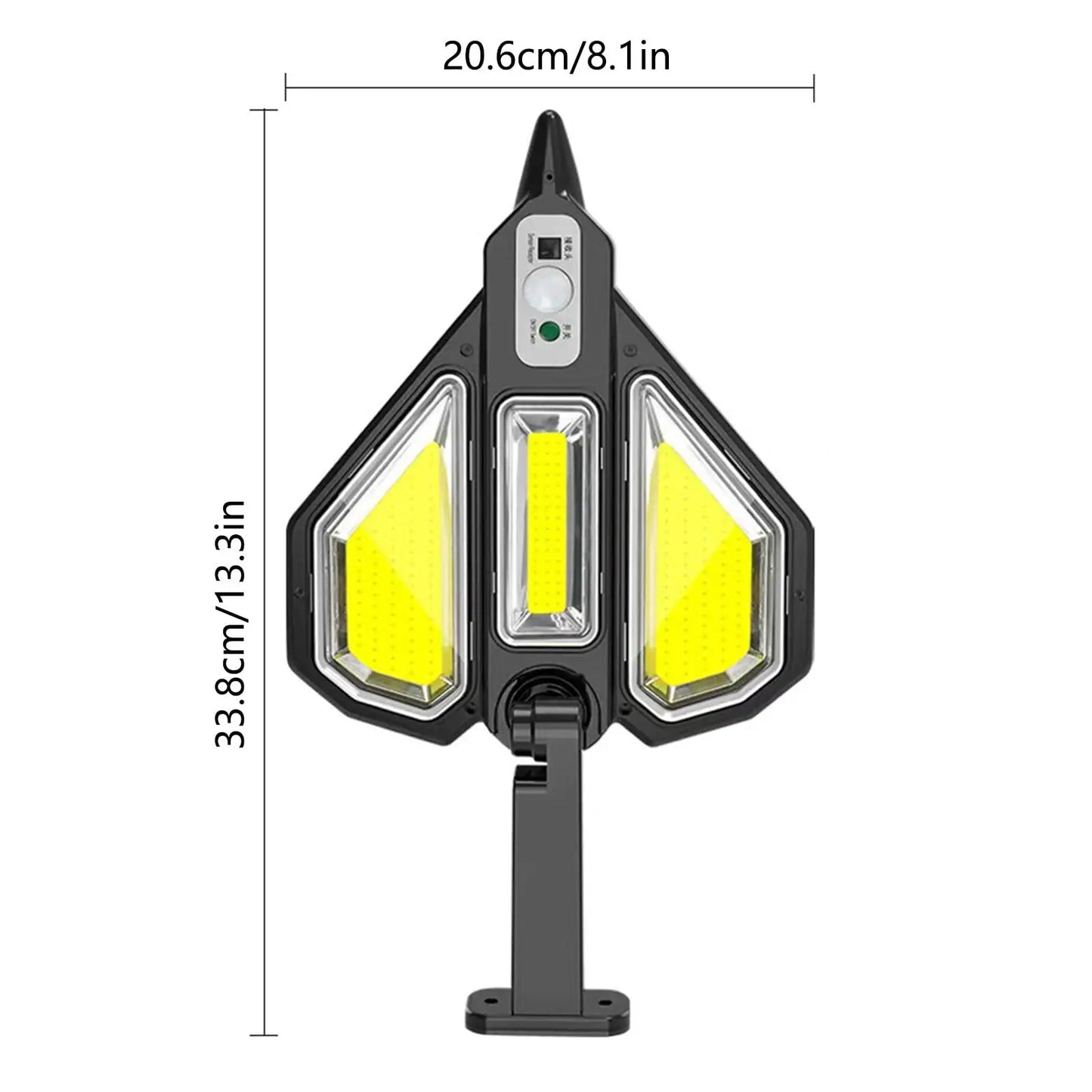 Lámpara Solar LED con Sensor Inteligente – Iluminación Automática y Seguridad Total para tu Hogar