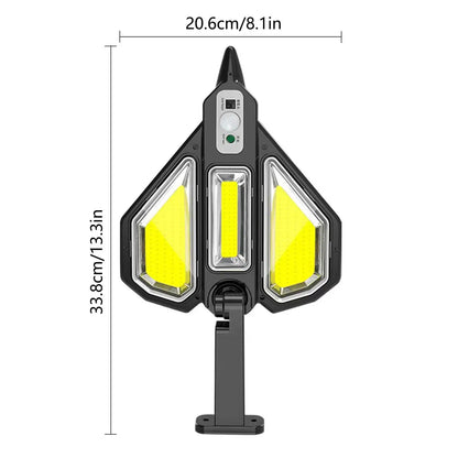 Lámpara Solar LED con Sensor Inteligente – Iluminación Automática y Seguridad Total para tu Hogar