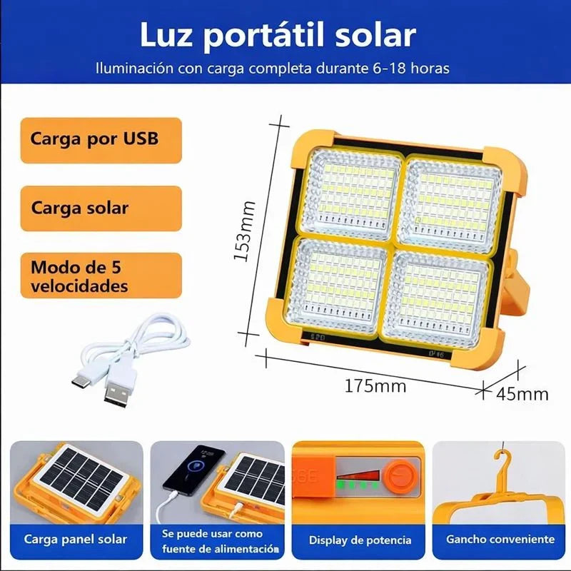 Lampara Solar Portátil | PowerPRO