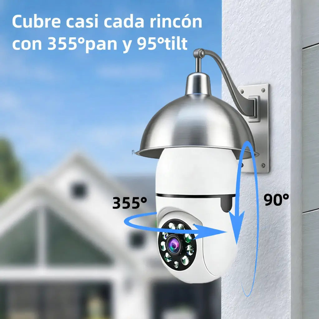 CAMARA BOMBILLO| Protege tu Hogar desde tu Celular