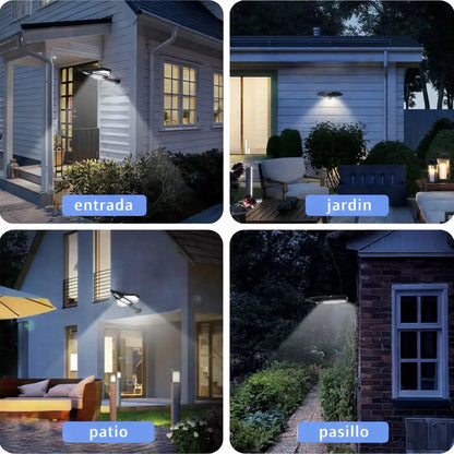 Lámpara Solar LED con Sensor Inteligente – Iluminación Automática y Seguridad Total para tu Hogar