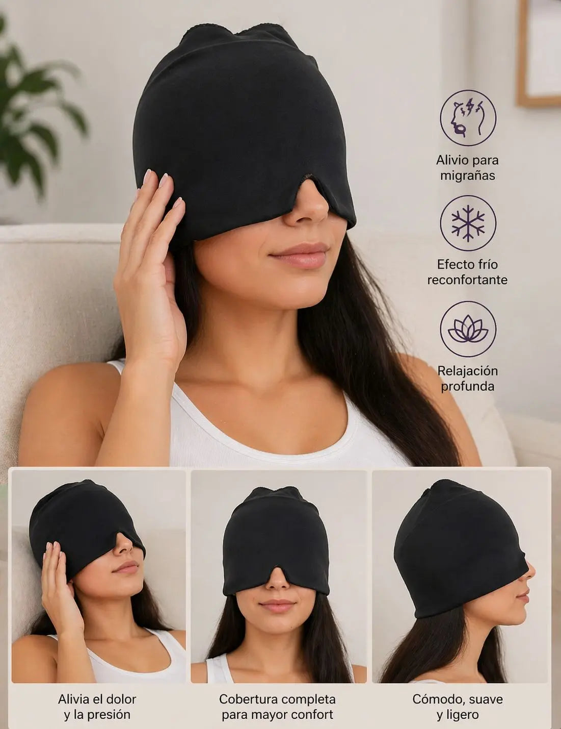 Gorro Anti Migraña